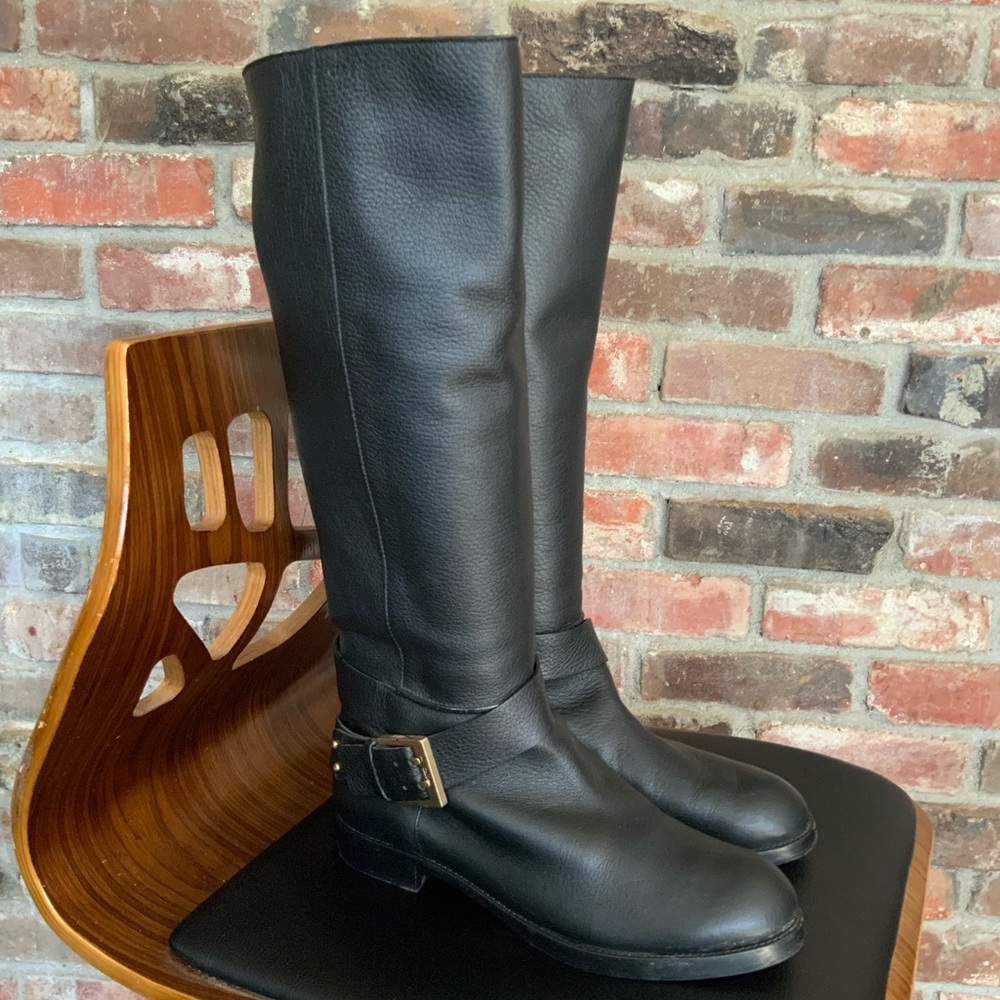 Chloe Riding knee high boots with buckle 40 1/2